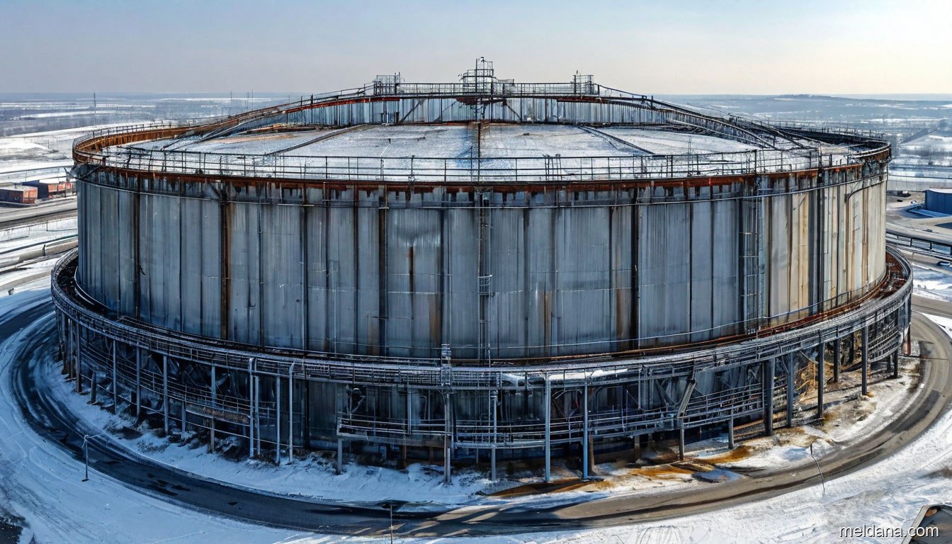 Антидроновая защита резервуара РВС-50000 Саратове — ЗОК ЗАСЛОН по СП 542