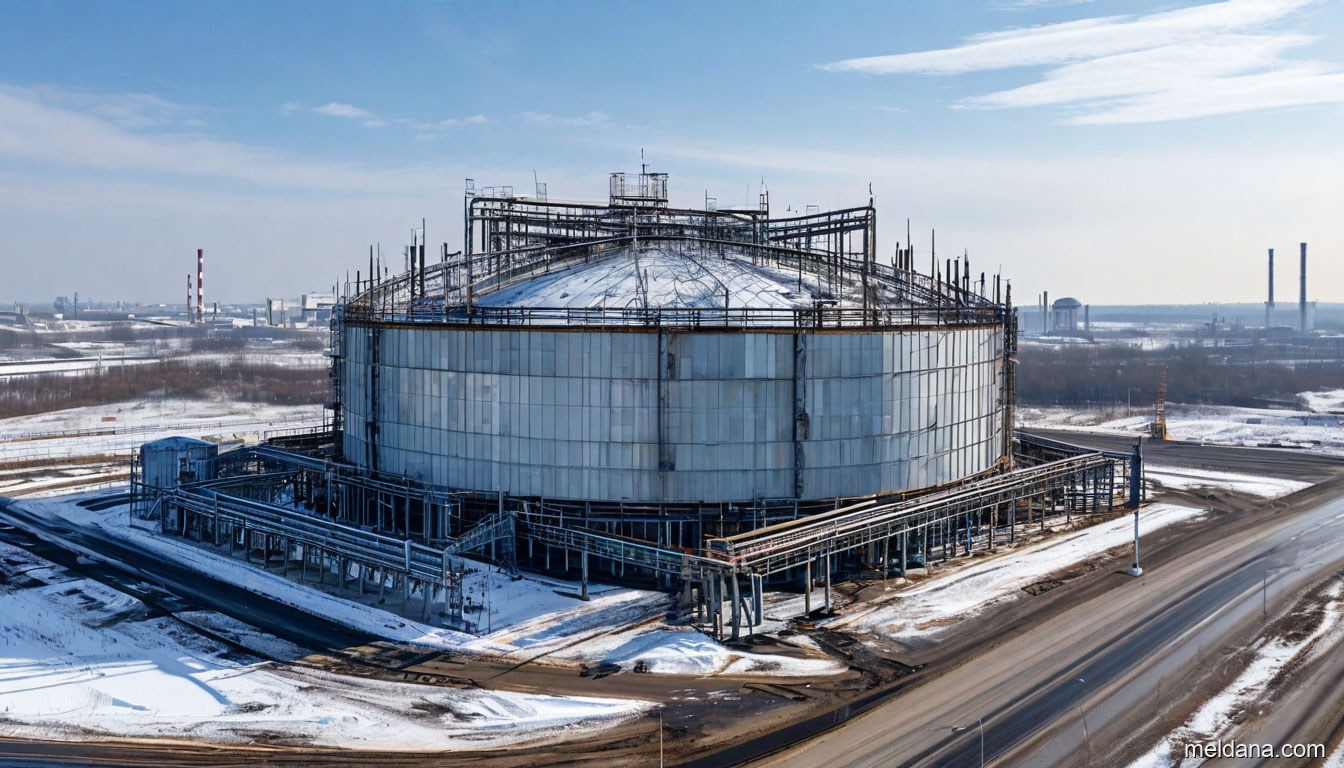 Антидроновая защита резервуара РВС-20000 Саратове — ЗОК ЗАСЛОН по СП 542