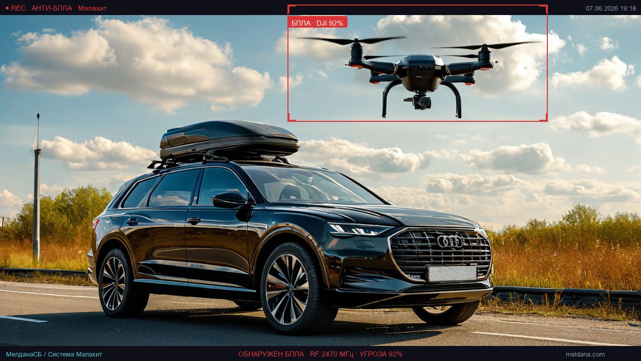 Защита автомобиля и автоколонны от дронов — спецтранспорт и VIP